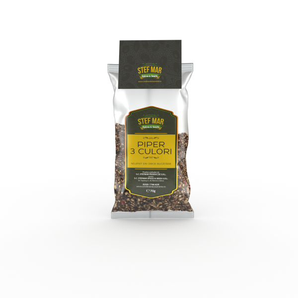 Piper 3 culori maruntit 70g